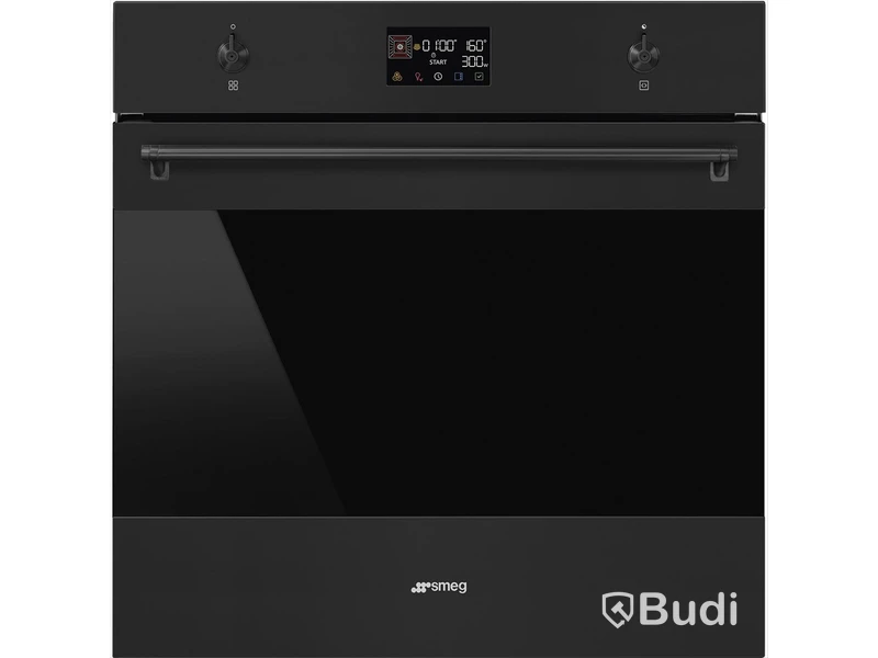 Kombinationsmikrovågsugn Smeg 60 cm Mattsvart SO6302M2N