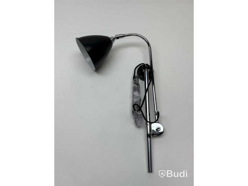 Vägglampa Gubi, Bestlite BL5 krom/svart, Ord. pris inkl. moms: ca 8499 kr