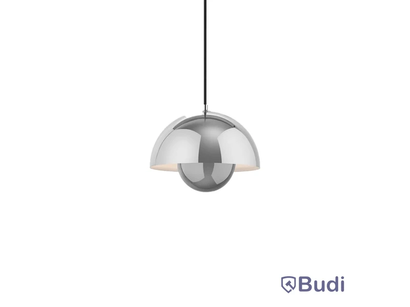 Taklampa &Tradition, Flowerpot VP1 krom, Ord. pris inkl. moms: ca 3725 kr