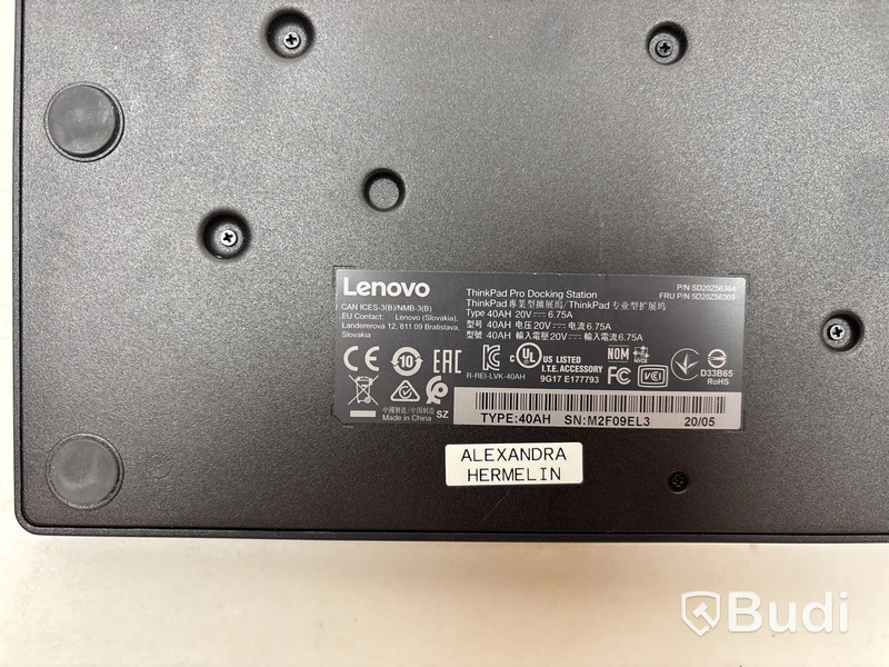 Bärbar dator Lenovo ThinkPad T14 inkl. dockstation och laddare