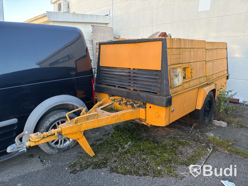 Kompressorvagn Atlas Copco - okänt skick