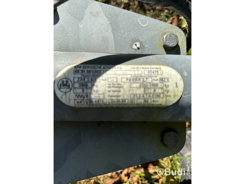 HAPERT V2700 trailer täckt bilsläp, transport