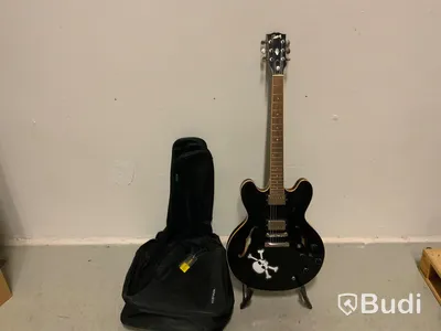 Elgitarr Gibson ES-335 Dot, BC, Ca 1992, saknar ett volymvred gigbag medföljer