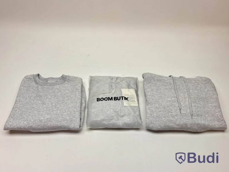 2 st. Hoodies samt sweatshirt BoomButik, unisex, stl. M
