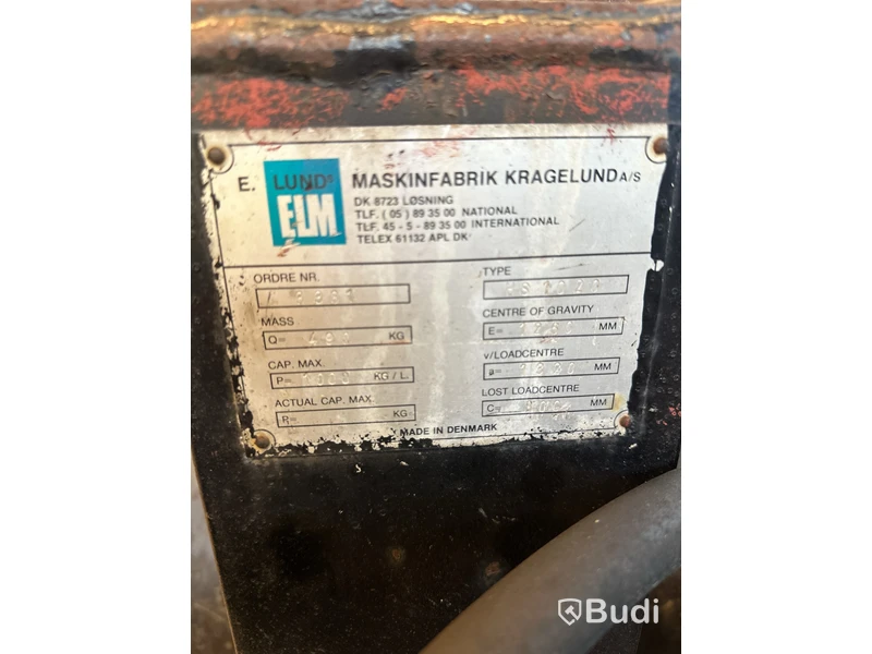Rejäl Skopa för truck, Maskinfabrik Kragelund