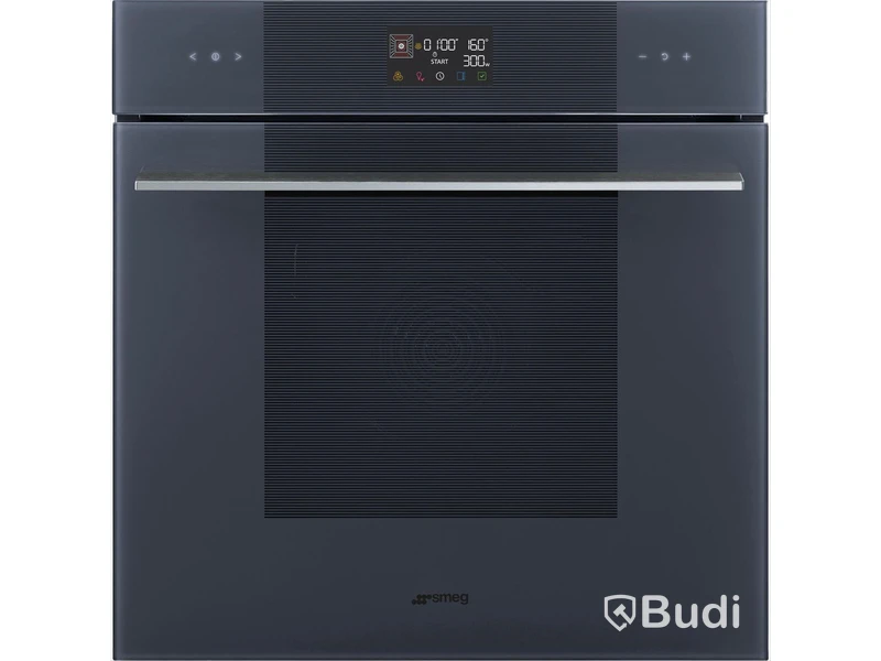 Kombinationsmikrovågsugn Smeg 60 cm SpeedwaveXL, Neptune Grey Linea SO6102M2G