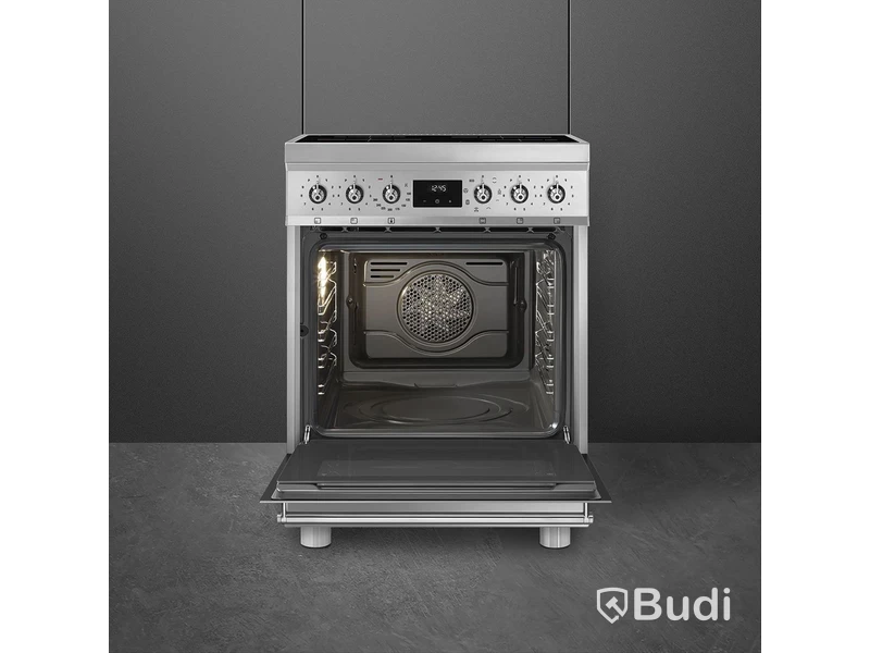 Induktionsspis Smeg 60x60 cm Rostfritt stål Classic C6IMXM2