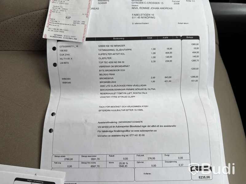 Citroën C-Crosser 2.2 HDi (156hk) -2008