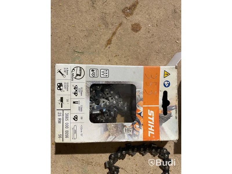 Sågkedjor STIHL, svärd Husqvarna