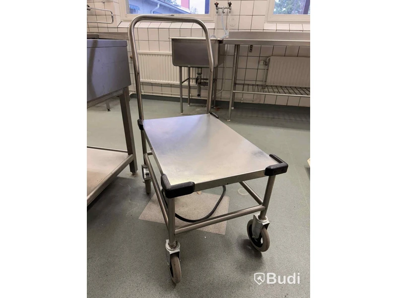 Rostfri vagn