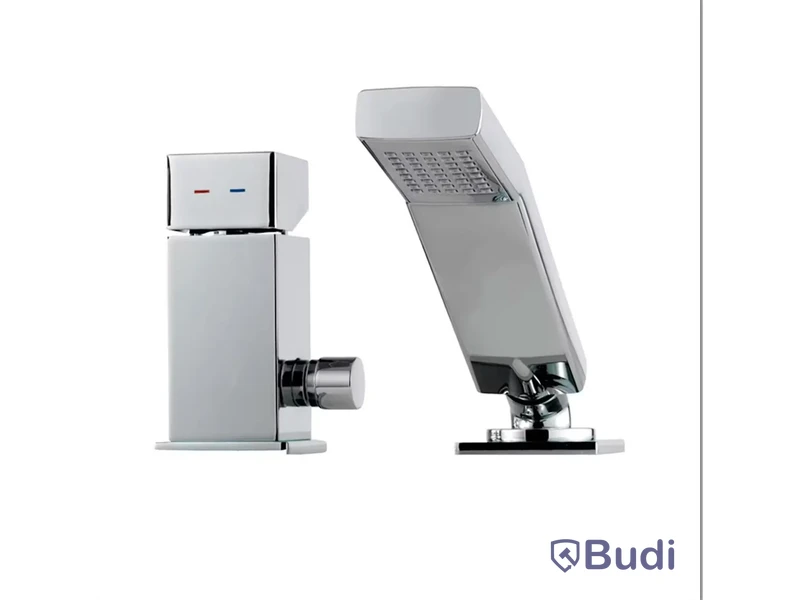 Badkarsblandare Tapwell, Level, krom
