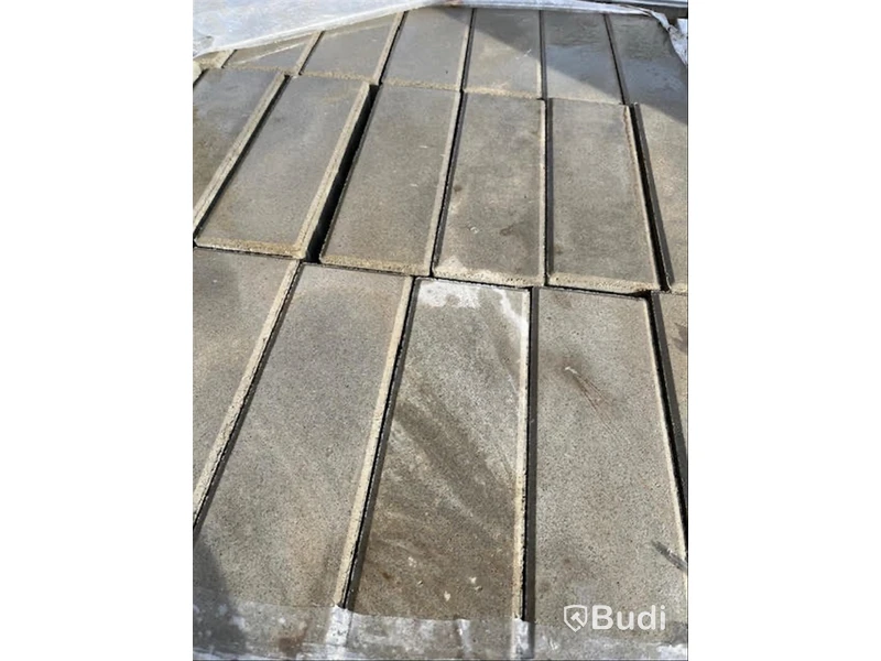 22 st. pall MARKPLATTA BENDERS, 2120907B SIENA SLÄT FASAD 350X117X80MM GRÅ B