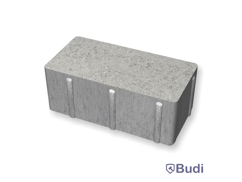 11 st. pall Marksten Benders, 2276207B Bas Skarp 210x105x80mm Grå