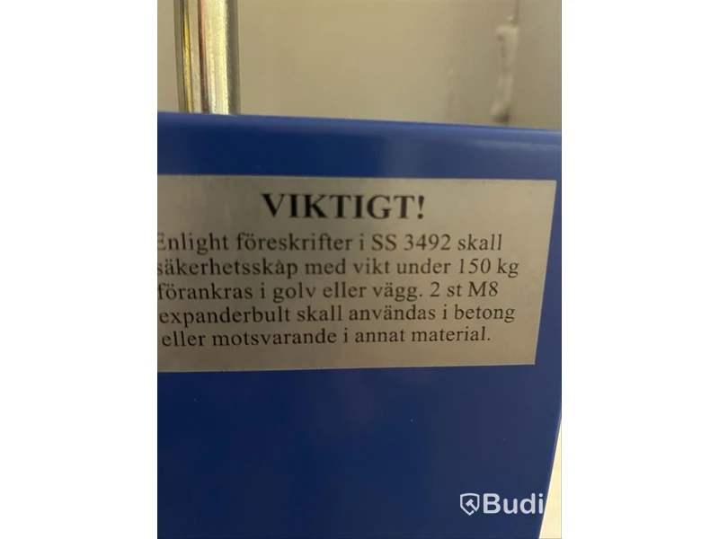 Säkerhetsskåp Rosengrens RS 176