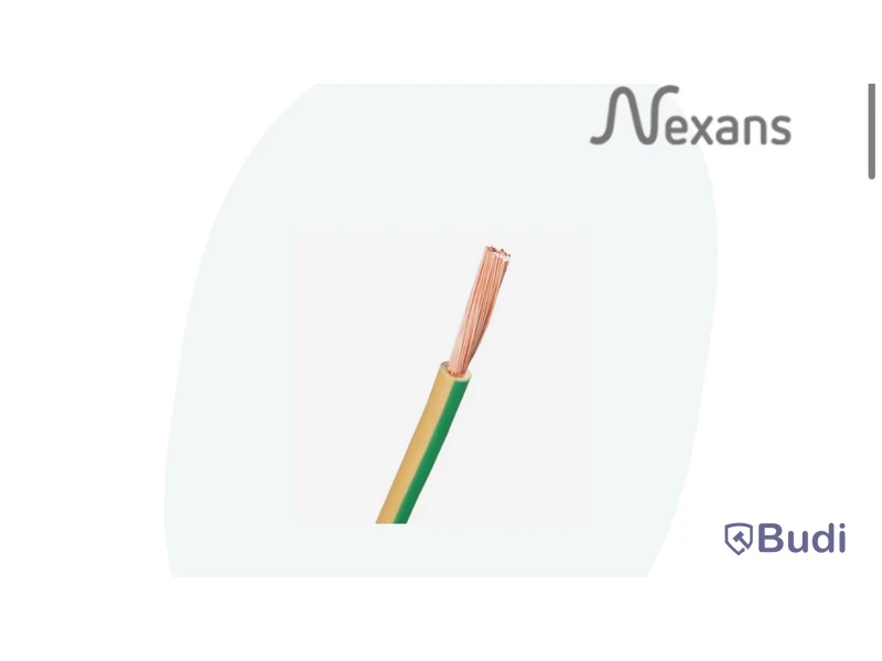 KABEL NEXANS, RQ KOPPLINGSKABEL 1X10 MM² LEDARAREA, GULGRÖN 150 METER