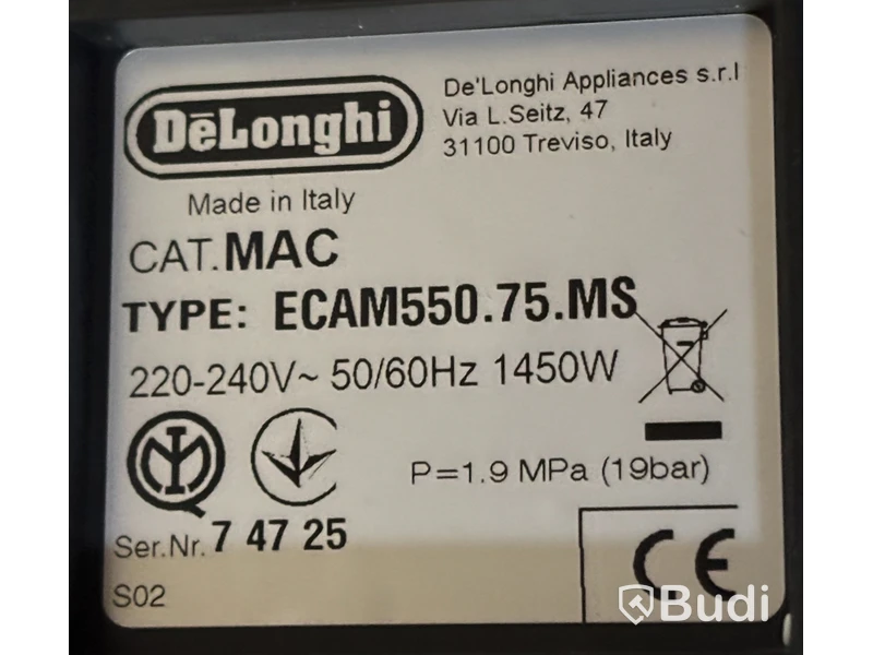 Kaffemaskin DēLonghi, Primadonna Class