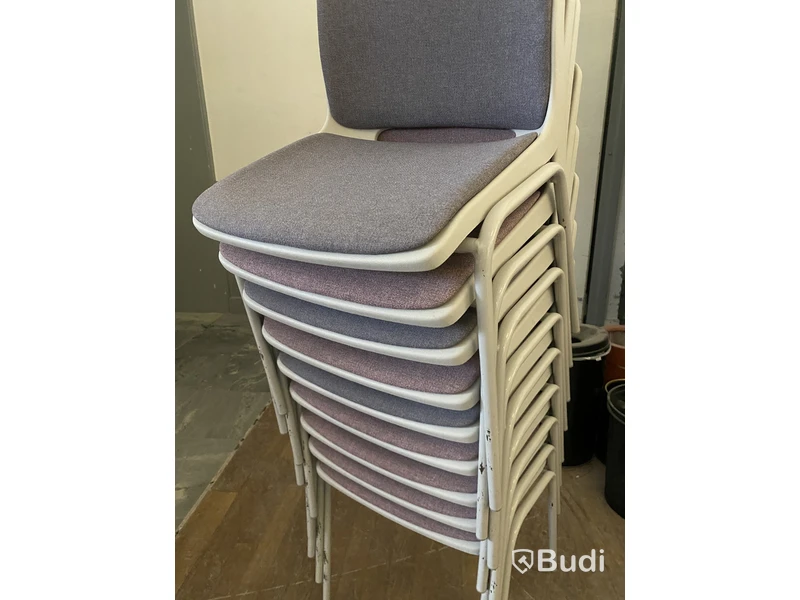 10 st. Konferensstolar FLOKK, blandade färger