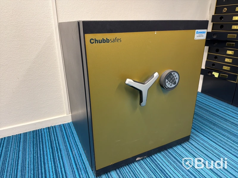 Värdeskåp, Chubbsafes, ellås