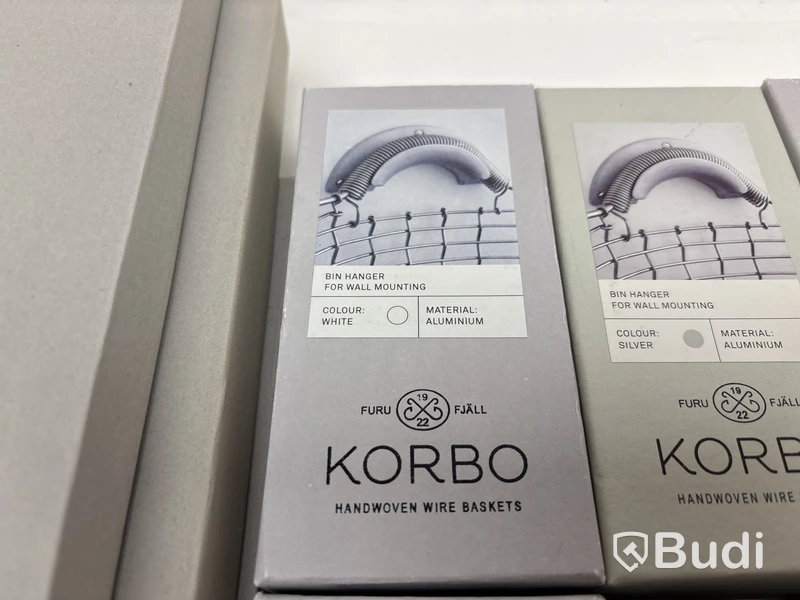 Parti med diverse Korboprodukter. Ord. pris inkl. moms: ca 8500 kr.