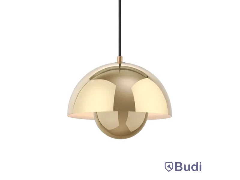 Taklampa &Tradition flowerpot VP1 guld. Ord. pris inkl. moms: ca 3725 kr.