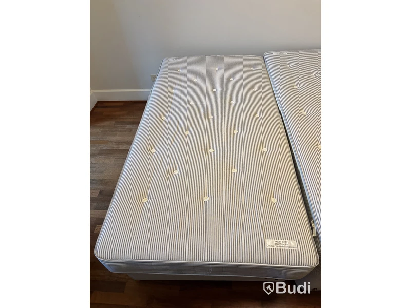 Dubbelsäng inkl. bäddmadrass