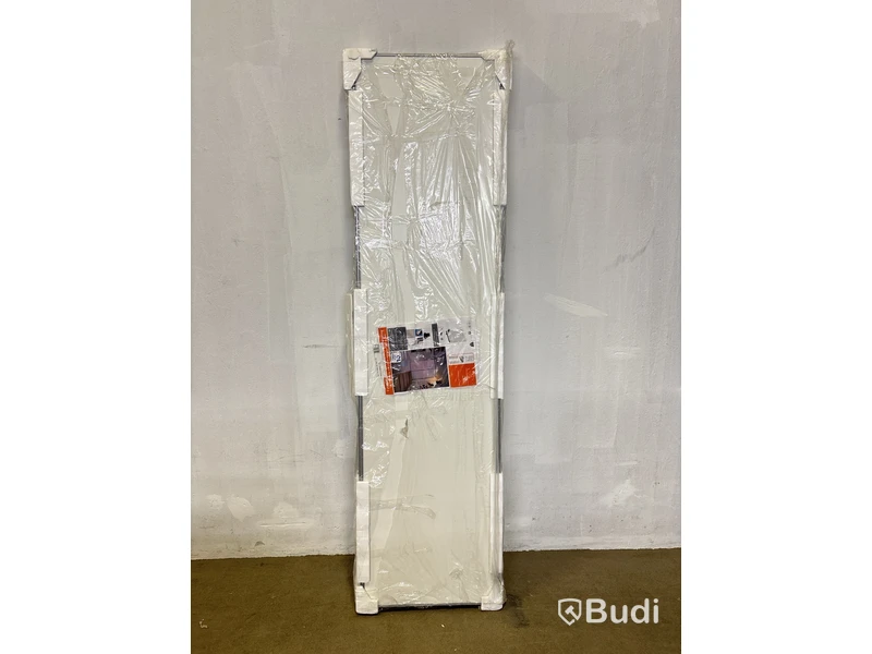 SKJUTDÖRR REGALUX, 1200X2355MM, VIT/LJUSGRÅ, 2-PACK