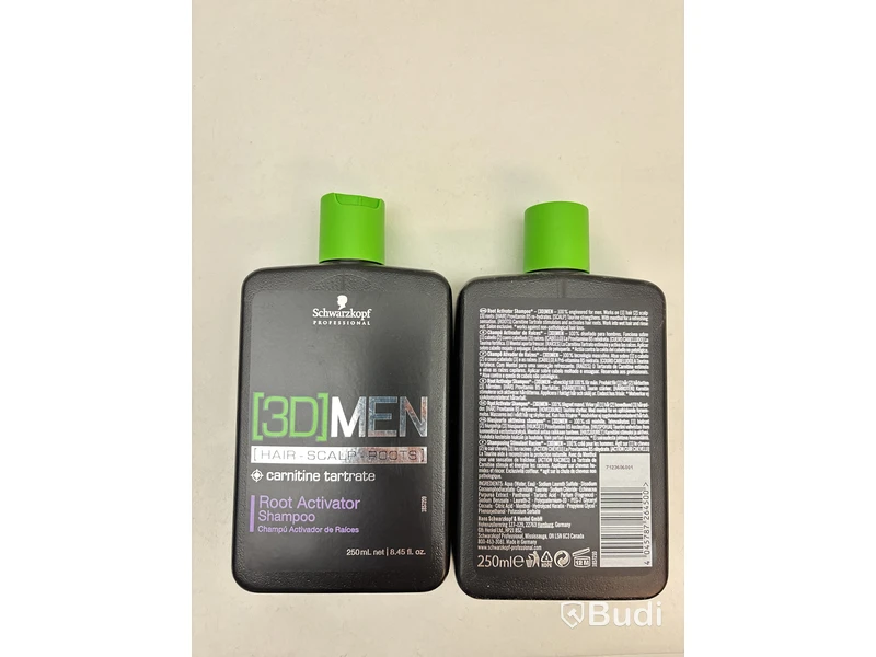 Hårvårdsprodukter 3D Men Roots Shampoo Schwarzkopf 250 ml