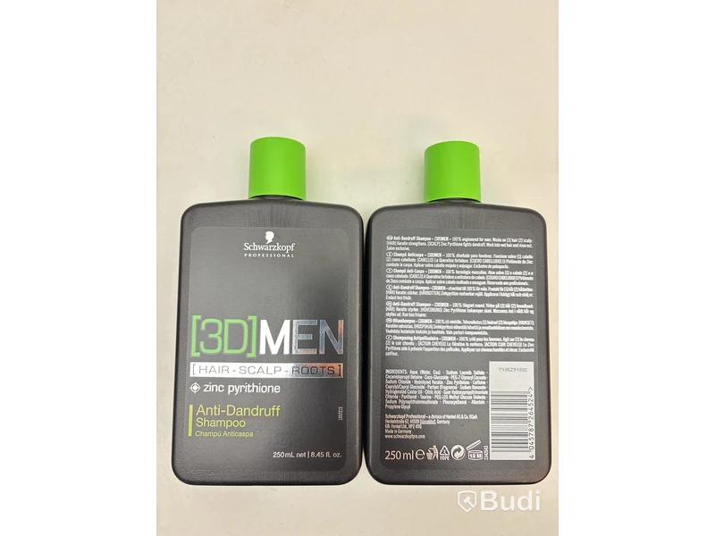 Hårvårdsprodukter 3D Men Roots Shampoo Schwarzkopf 250 ml