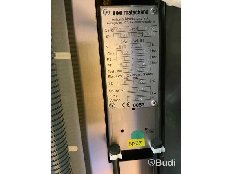 Autoklav Matachana S1008