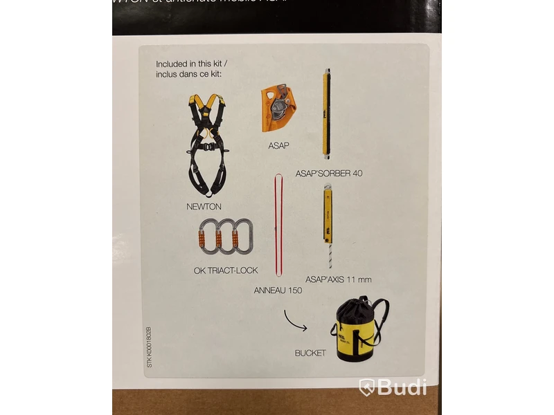 FALLSKYDDSPAKET PETZL TAK KIT, STL. 1