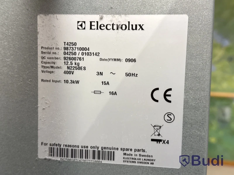 Torktumlare Electrolux Wascator T4250 | 2009