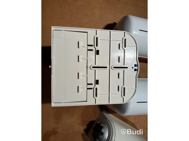 4 st. Väggdispenser vita, blandade modeller för papper