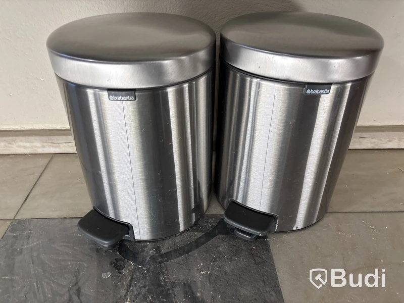 2 st. Papperskorgar Brabantia