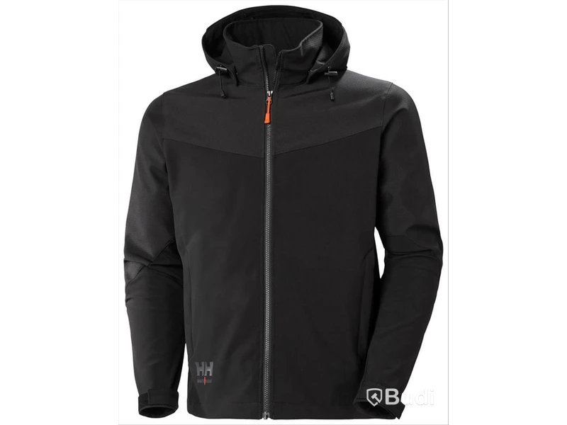 SOFTSHELLJACKA HH 74290-990, OXFORD SVART STL XXL