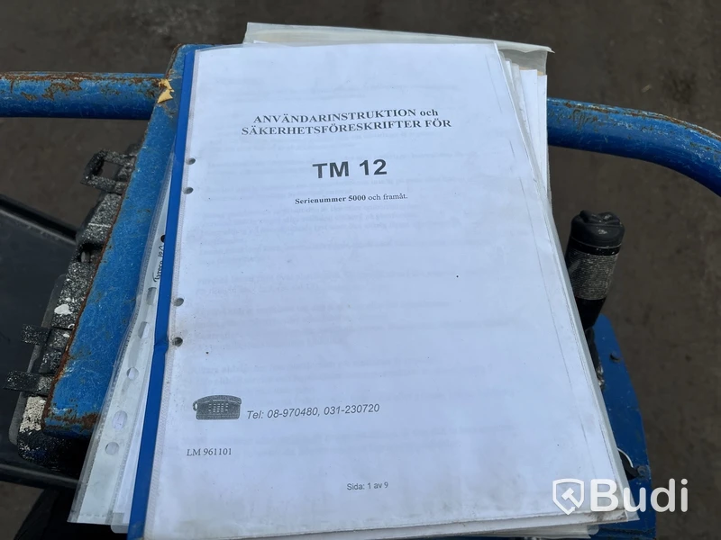Pelarlift UPRIGHT TM12 -2004 | Reparationsobjekt