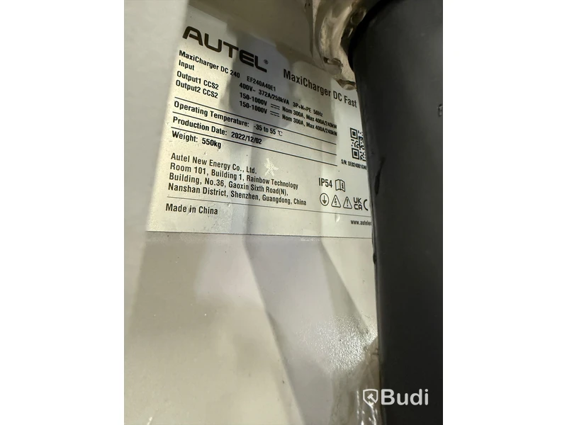 Laddstation Autel MaxiCharger DC Fast | Oanvänd