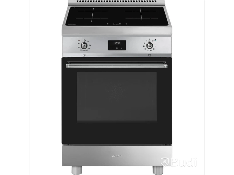 Induktionsspis Smeg 60x60 cm Rostfritt stål Classic C6IPXT2