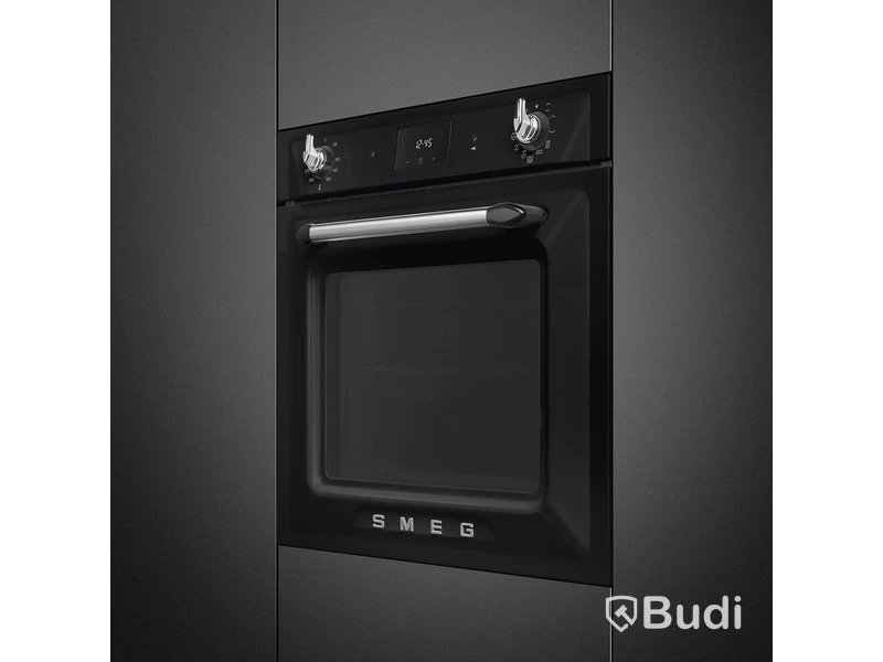 Termoventilerad ugn Smeg 60cm Svart Victoria SOP6900TN