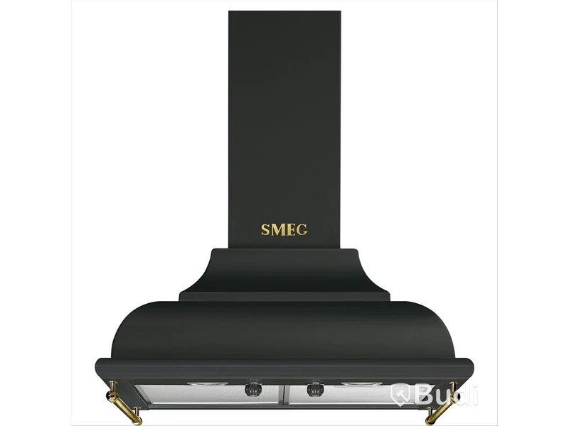 Köksfläkt Smeg Väggmonterad 595 mm Antracit Cortina KC16AOE