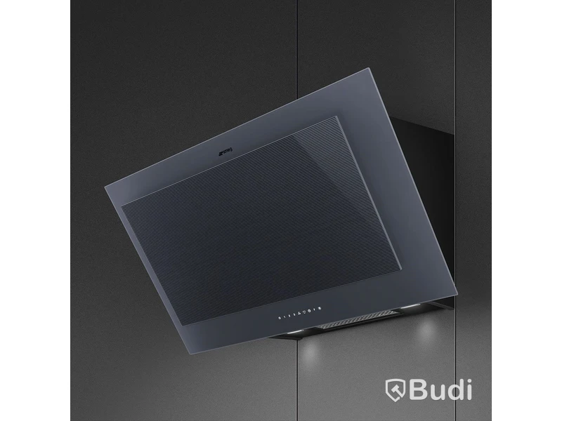 Köksfläkt Smeg Väggmonterad 895 mm Neptune Grey Linea KV194G