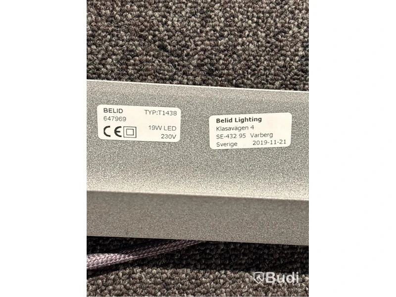 2 st. Pendellampa Belid Fold T1438