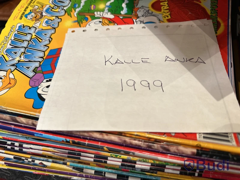 Serietidningar Kalle Anka & Co, Bamse, Knasen m.fl.