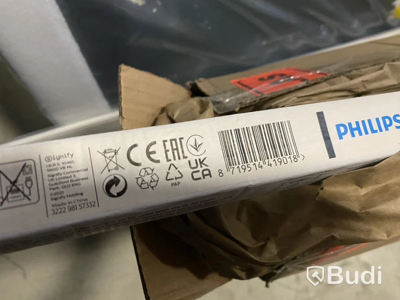 10 ST. LYSRÖR LED T8 31.5(58)W 4K EM/230V, 1500 MM