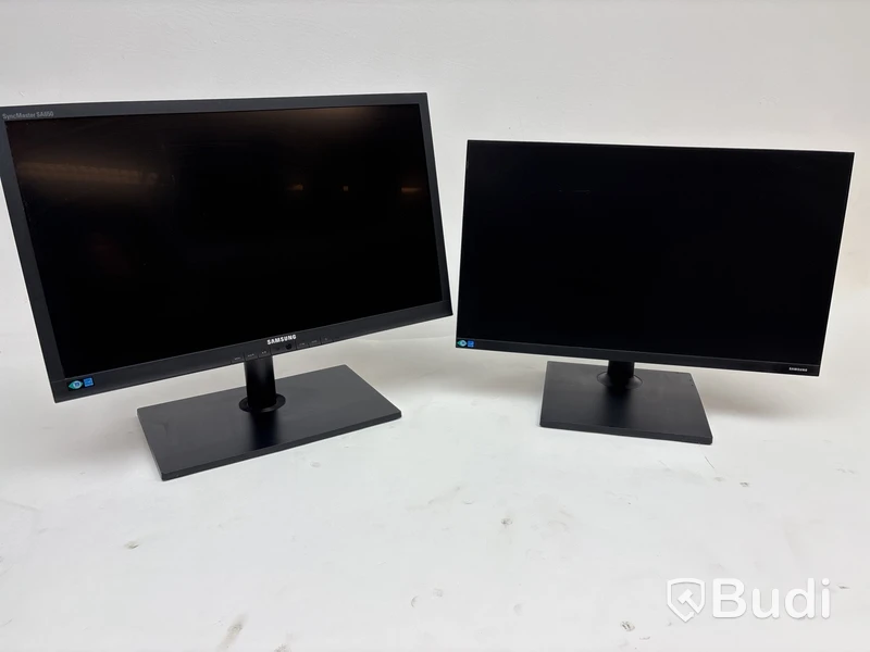 2 st. Datorskärmar, Samsung S24A650S, 24 tum och Samsung F24T450FQR, 24 tum