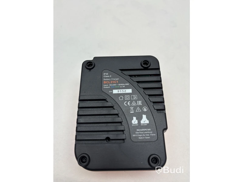 Batteriladdare Bahco BCL31C1  för 12V och 14,4V Li-ion batterier