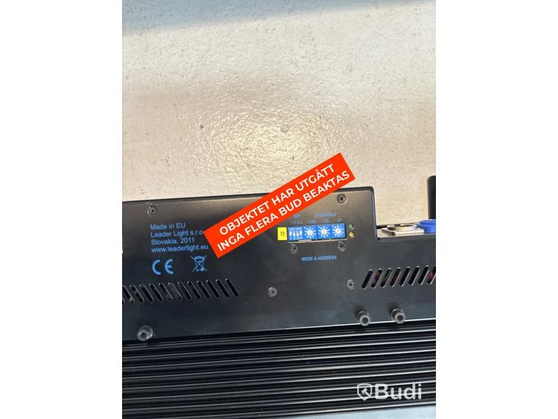 6 st. Stage Beam Leader Light inkl. Case Amptown.