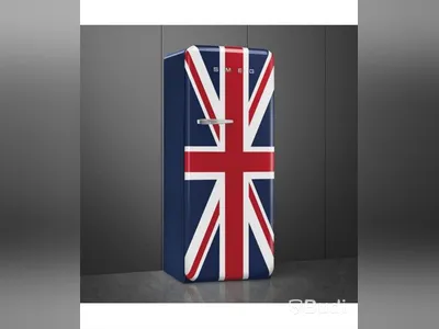 Kylskåp fristående Smeg Union Jack FAB28RDUJ6