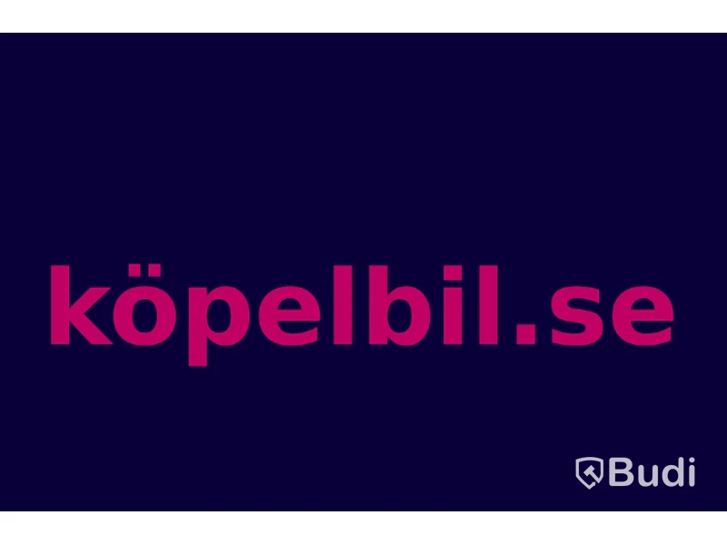 Domännamnet köpelbil.se