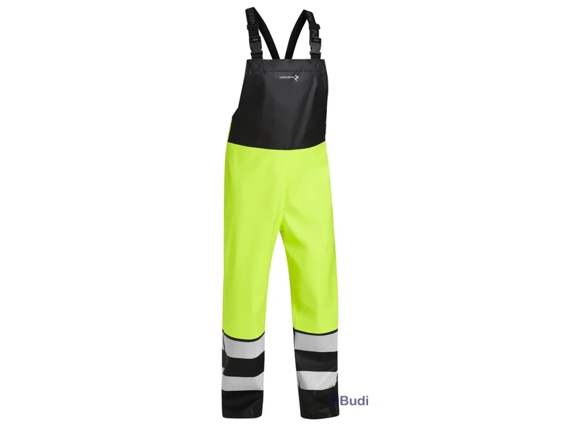 Regnbyxa med hängslen Univern, Stord HiVis inkl. Regnjacka Univern, Stord HiVis
