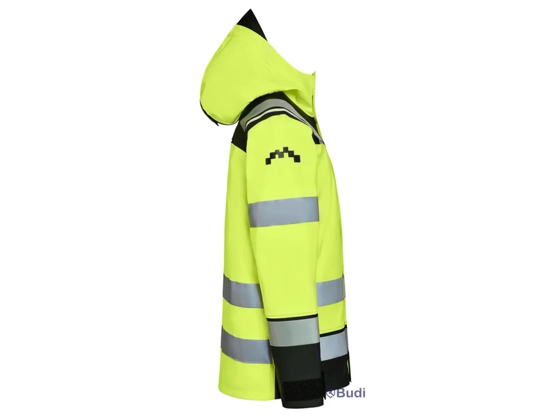 Regnbyxa med hängslen Univern, Stord HiVis inkl. Regnjacka Univern, Stord HiVis